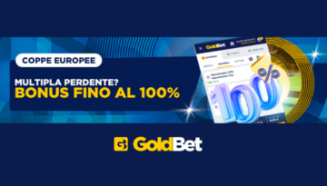 Promo Coppe Europee Champions League di Goldbet