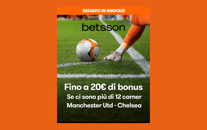 Promo Salvato in Angolo di Betsson