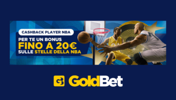 Promo Cashback Player NBA di Goldbet