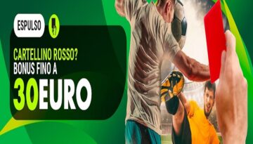 Bonus espulso Lottomatica 30 euro
