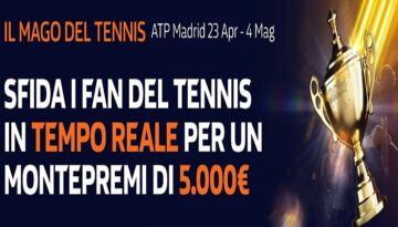 Il Mago del Tennis di William Hill