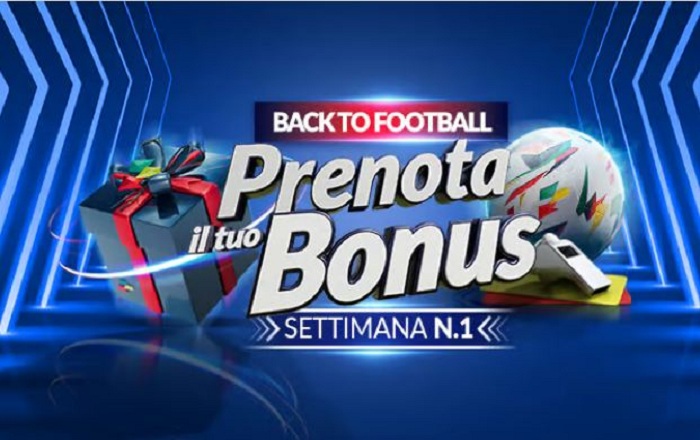 Prenota il tuo bonus Eurobet