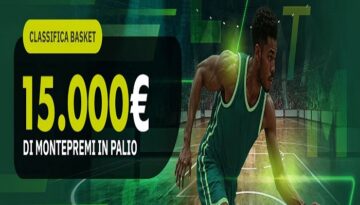 Bonus Lottomatica Classifica Basket