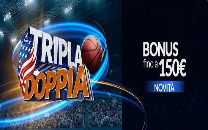 Bonus Tripla Doppia Eurobet
