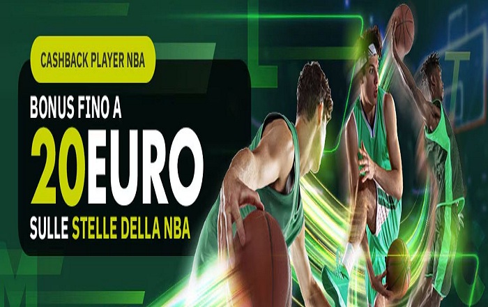 Cashback Player NBA Lottomatica