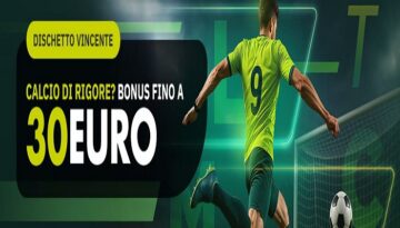 Bonus Lottomatica Rigore Napoli - Roma